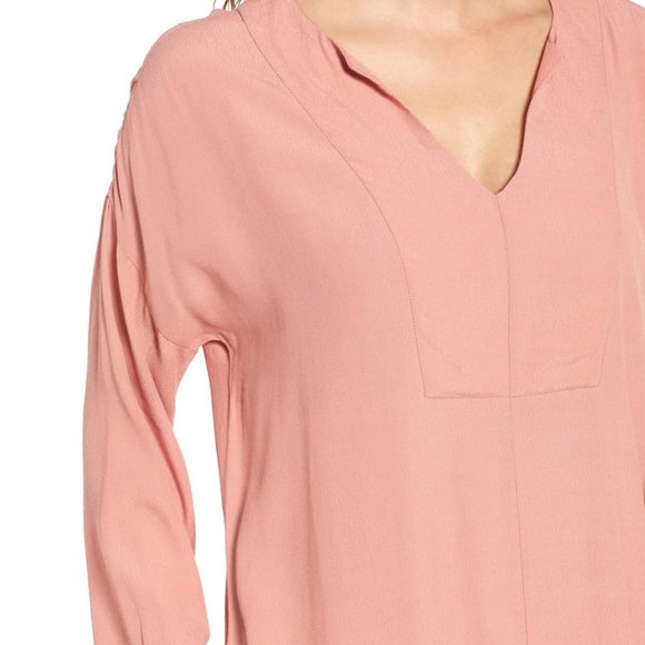 Madewell Three Quarter Sleeve Dress Du Jour - Picture 9 of 10